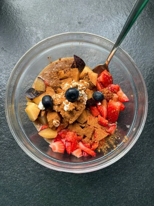 Plato de una clienta